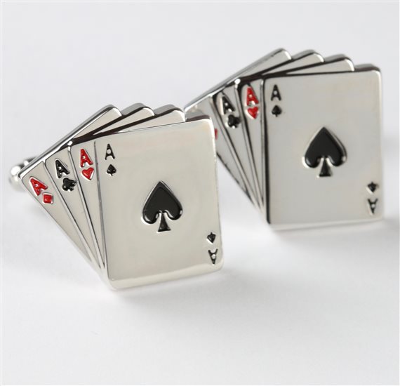 Poker Cards Cufflinks