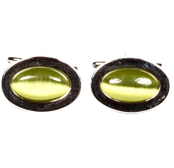 Green Cufflinks