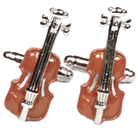 Violin Cufflinks
