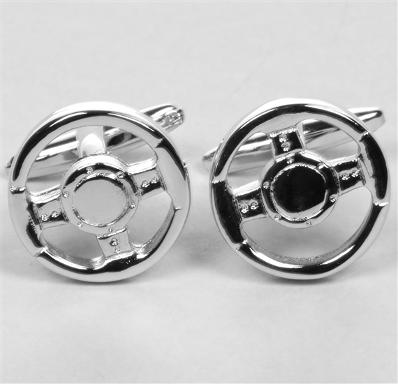 Steering Wheel Cufflinks