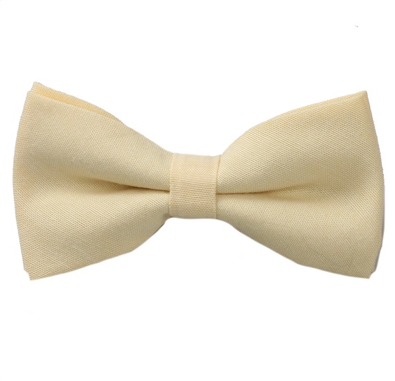 Light Yellow Bow Tie