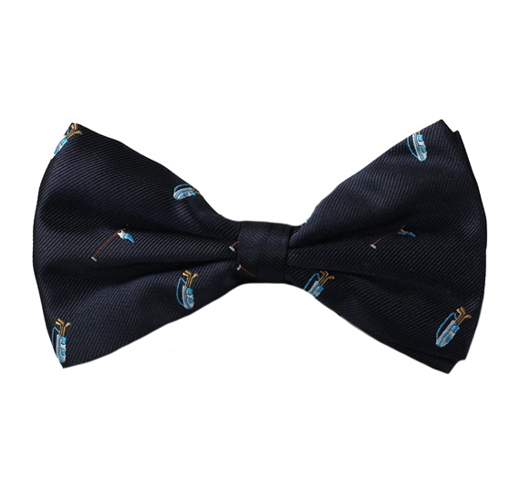 Dark Blue Bow Tie Golf Bag