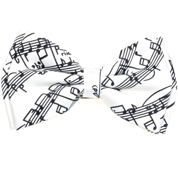 White Bow Tie Mozart