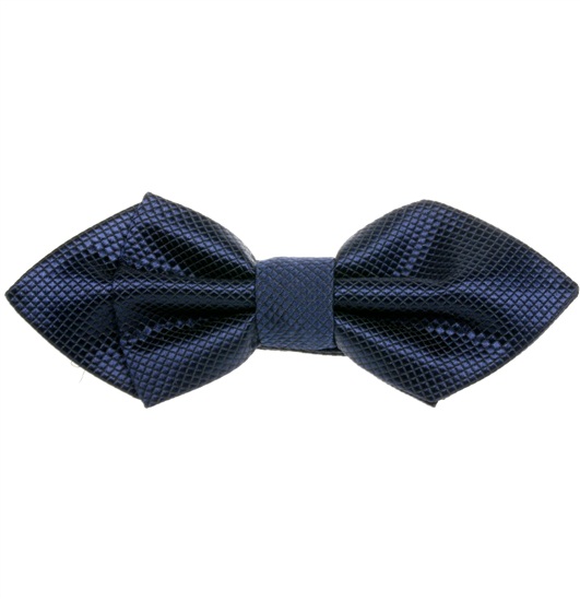 Deep Blue Bogart Bow Tie