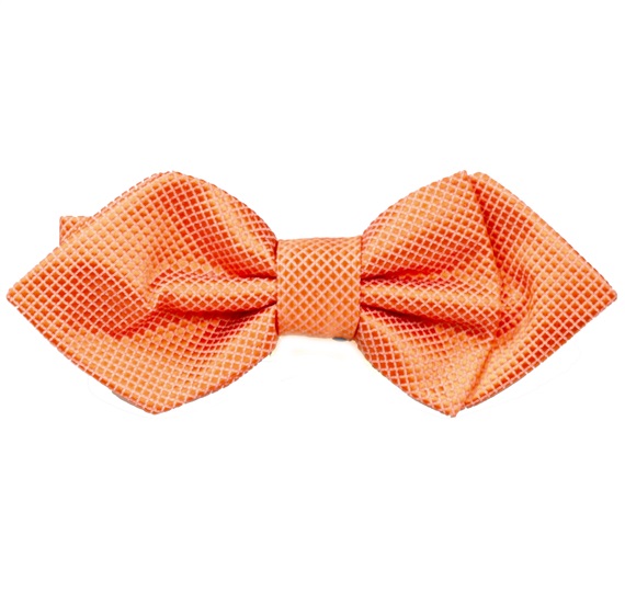 Orange Bogart Bow Tie