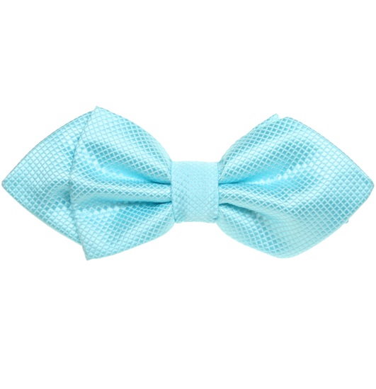 Light Turquoise Bogart Bow Tie