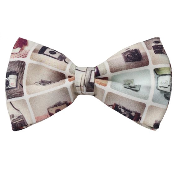 Bow Tie with Cameras-4