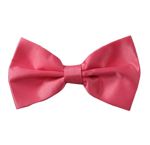 Coral Bow Tie