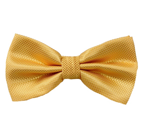 Yellow Dress Bow Tie
