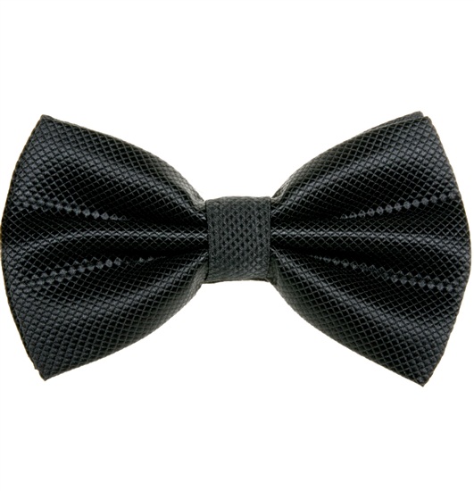 Black Dress Bow Tie