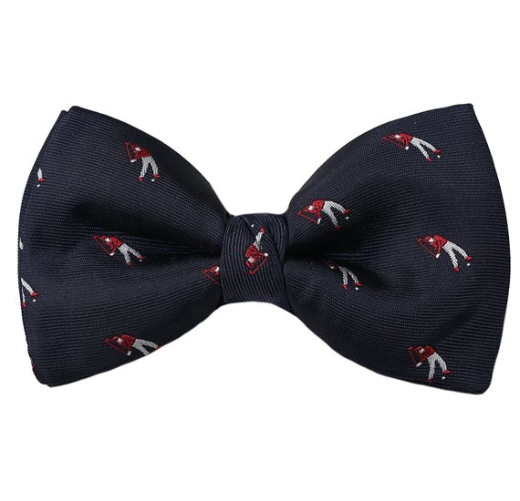Dark Blue Golf Bow Tie