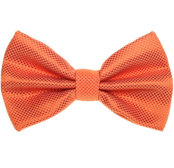 Orange Bow Tie