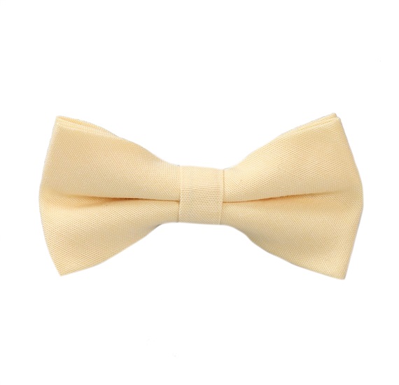 Boy's Light Yellow Bow Tie