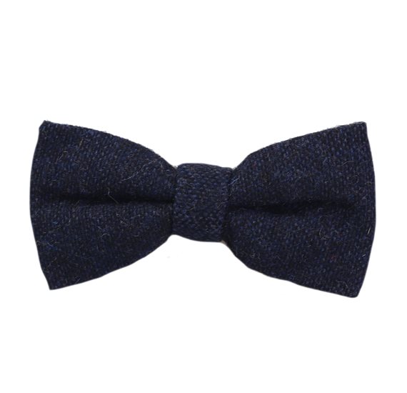 Dark Blue Boy's Bow Tie