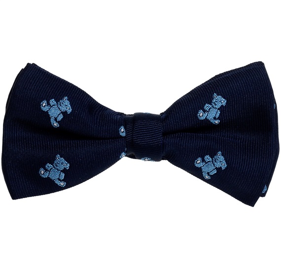 Boy's Dark Blue Bow Tie with Teddy Bears