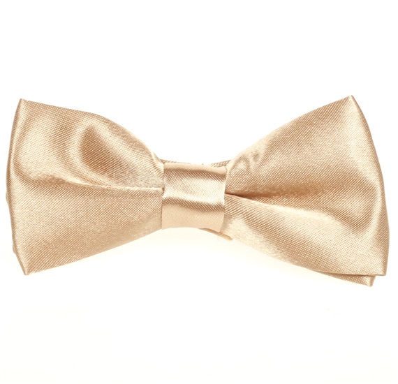 Boy's Beige Bow Tie