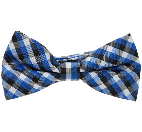 Boy's Vichy Checked Bow Tie