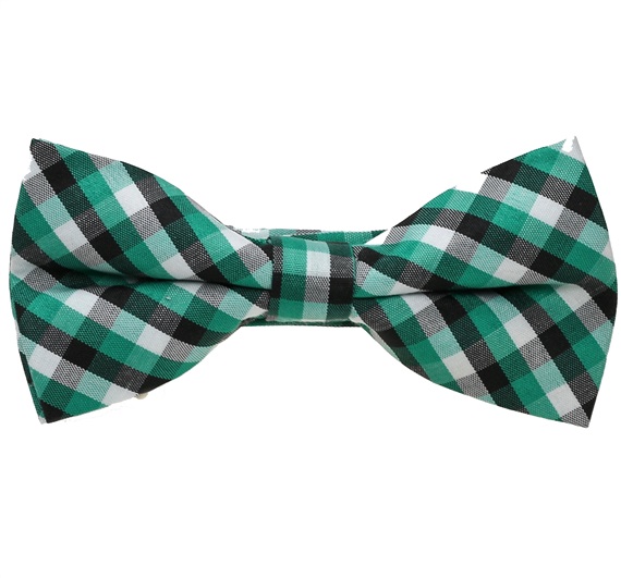 Boy's Checked Bow Tie