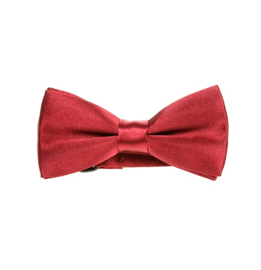 Boy's Garnet Bow Tie