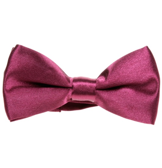Boy's Magenta Bow Tie