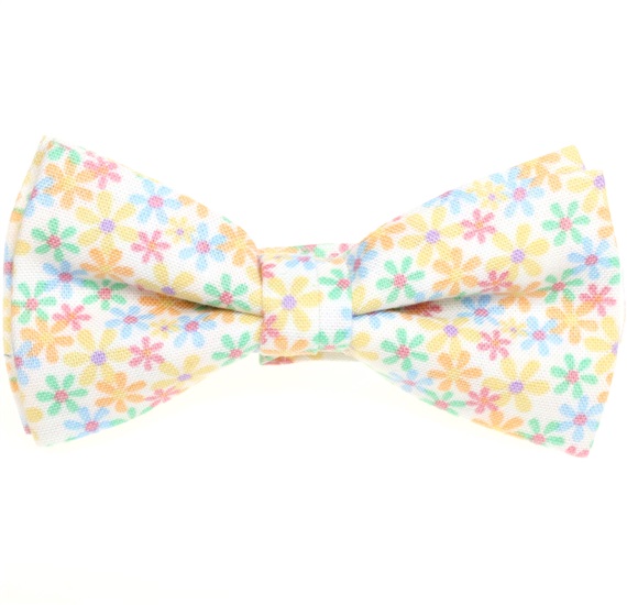 Boy's Daisies Bow Tie