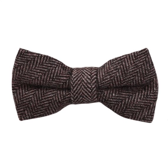 Brown Boy's Bow Tie