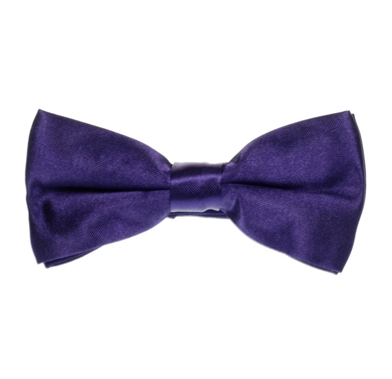 Boy's Deep Purple Bow Tie