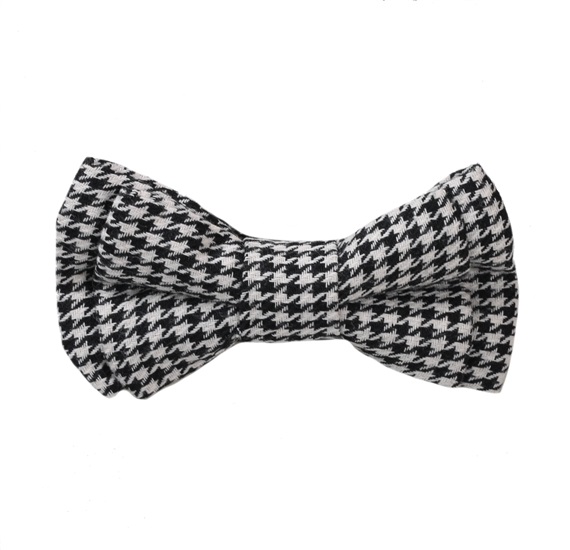 Boy's Houndstooth Bow Tie