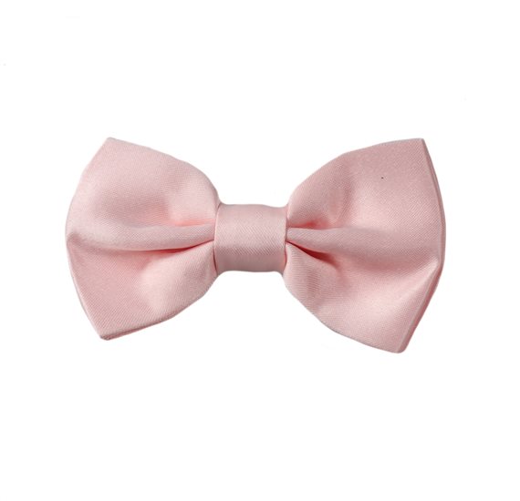 Boy's Light Pink Bow Tie - 1