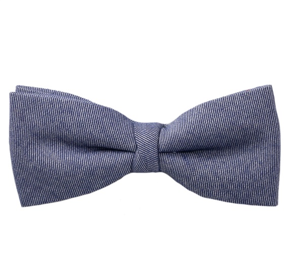 Jeans Blue Bow Tie