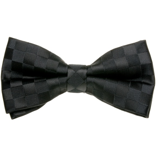Black Dress Bow Tie