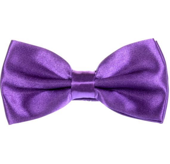 Purple Bow Tie and Pocket Square