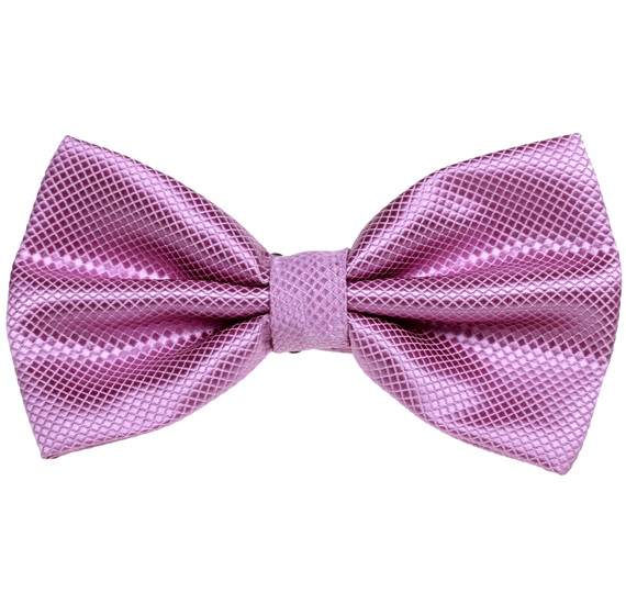 Lilac Satin Bow Tie and Pocket Square