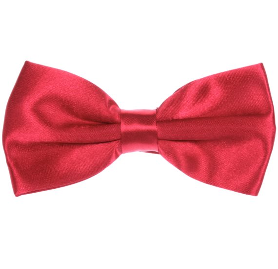 Red Strawberry Bow Tie and Pocket Square