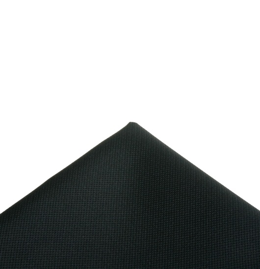 Black Pocket Square
