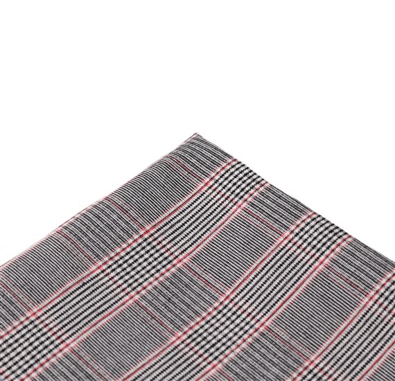 Pocket Square with Prince of Wales Tartan