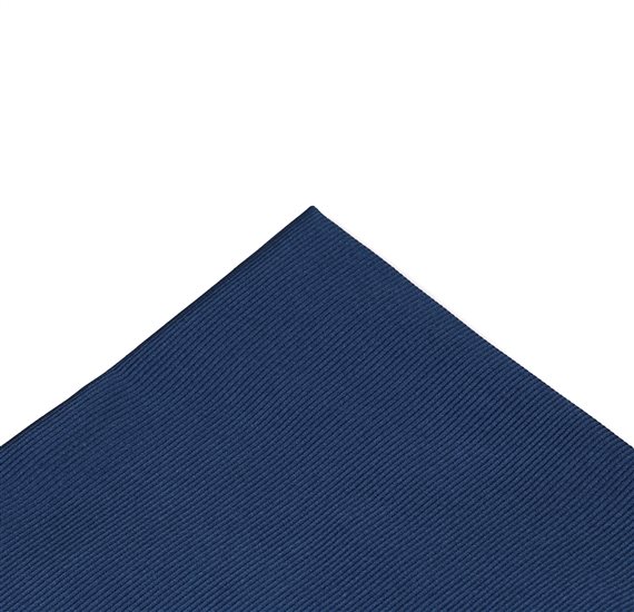 Blue Jacquard Silk Pocket Square