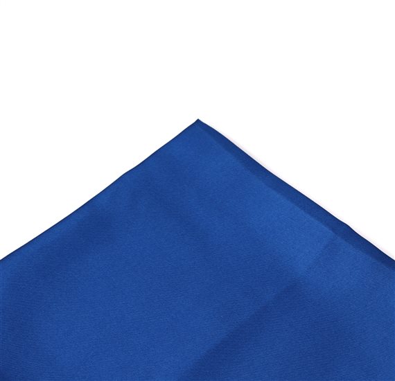 Royal Blue Silk Pocket Square