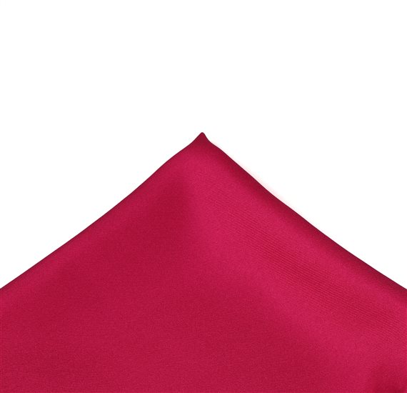 Fuchsia Silk Pocket Square