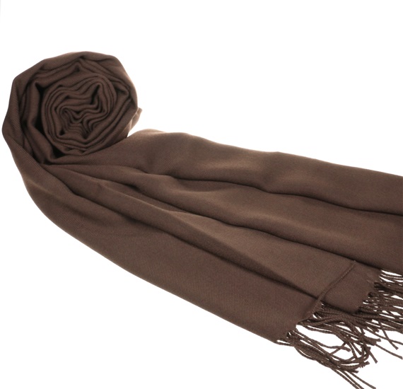 Dark Brown Pashmina