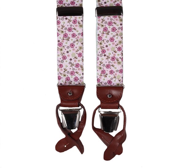 Pink Flowers Elastic Braces