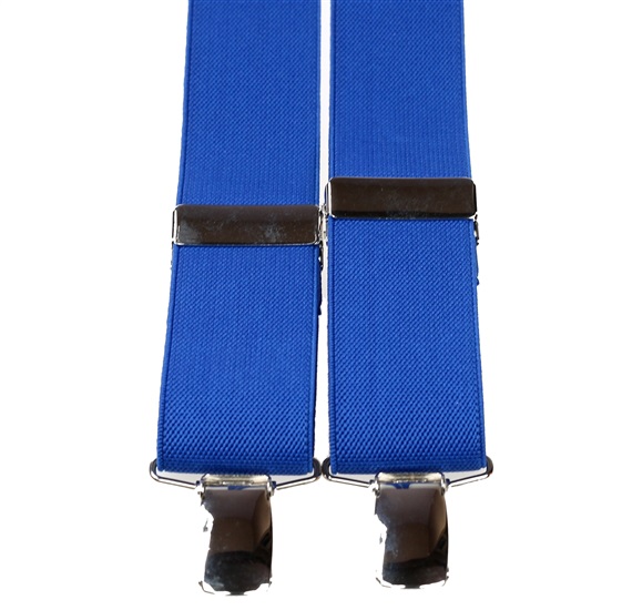 Royal Blue Elastic Braces