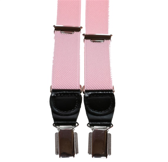 Pink Skinny Elastic Braces