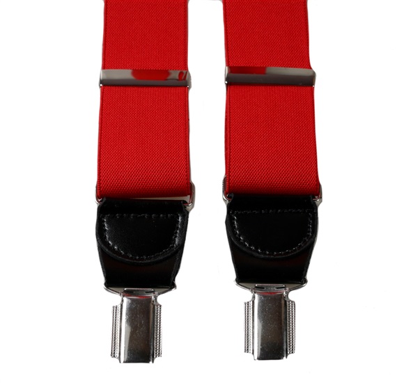 Red Elastic Braces