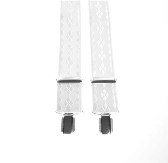 White Elastic Braces