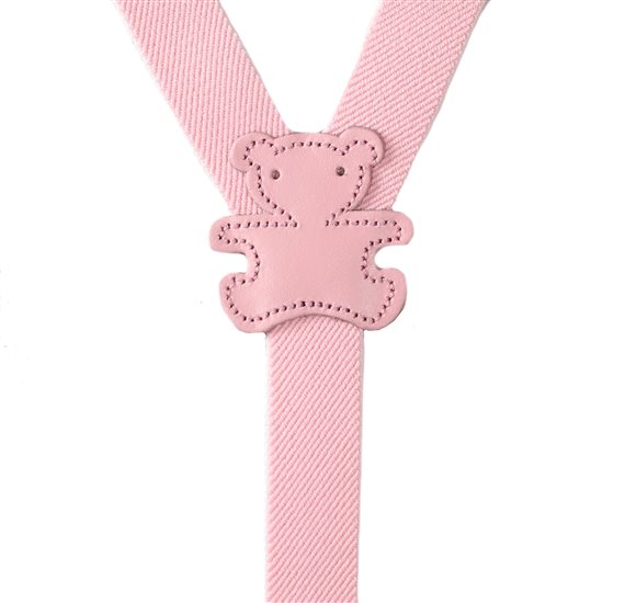 Baby's Pink Teddy Bears Elastic Braces