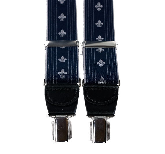 "Fleur de Lis" XXL Elastic Braces