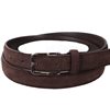 Boy's Dark Brown Leather Belt
