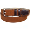 Caramel Brown Suede Belt