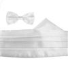 Cummerbund White Set